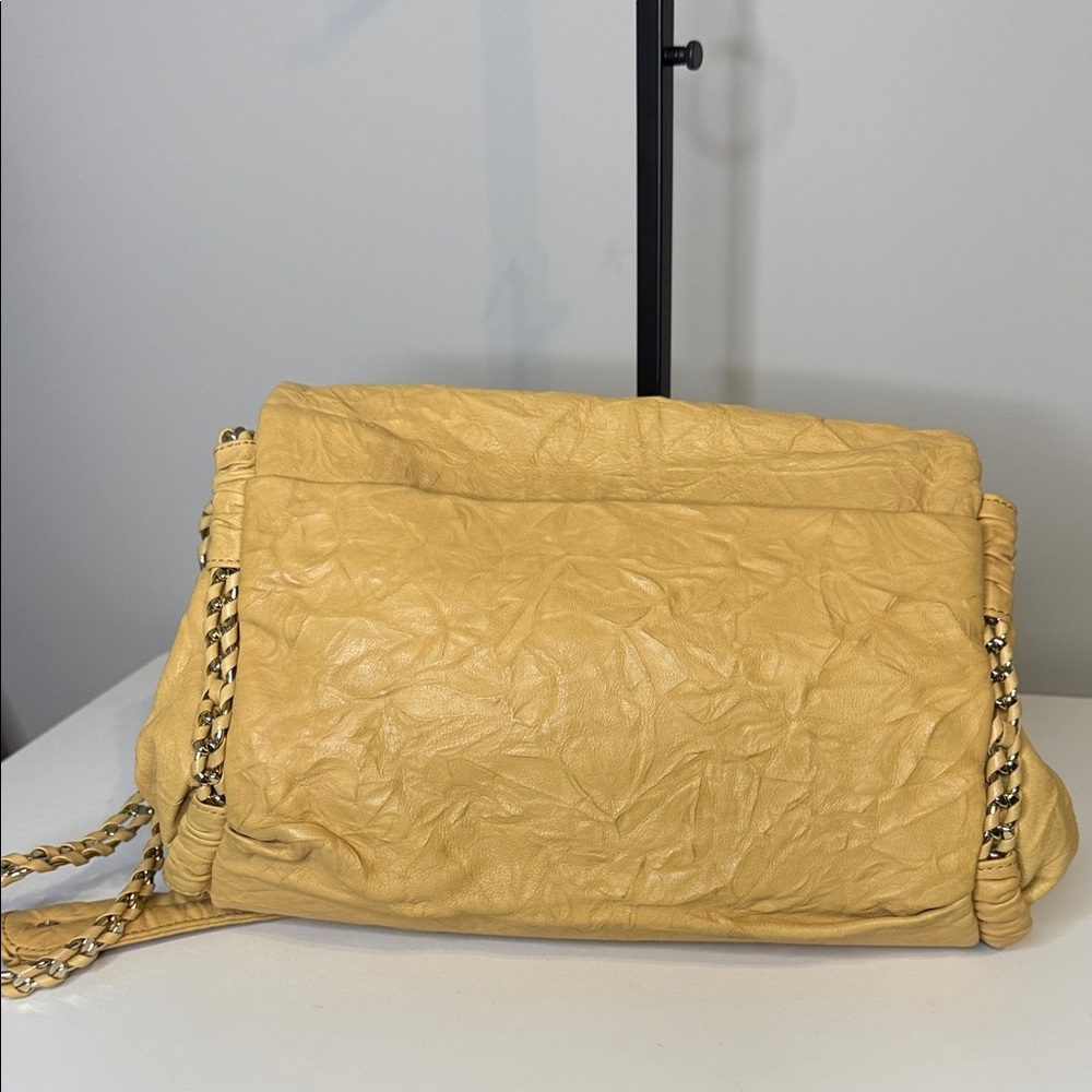 MCM Tan Leather Shoulder Bag - Picture 5 of 13
